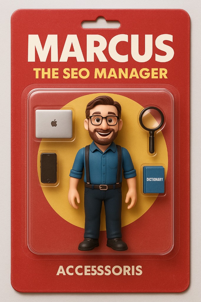 Marcus the SEO Manager Action Figure