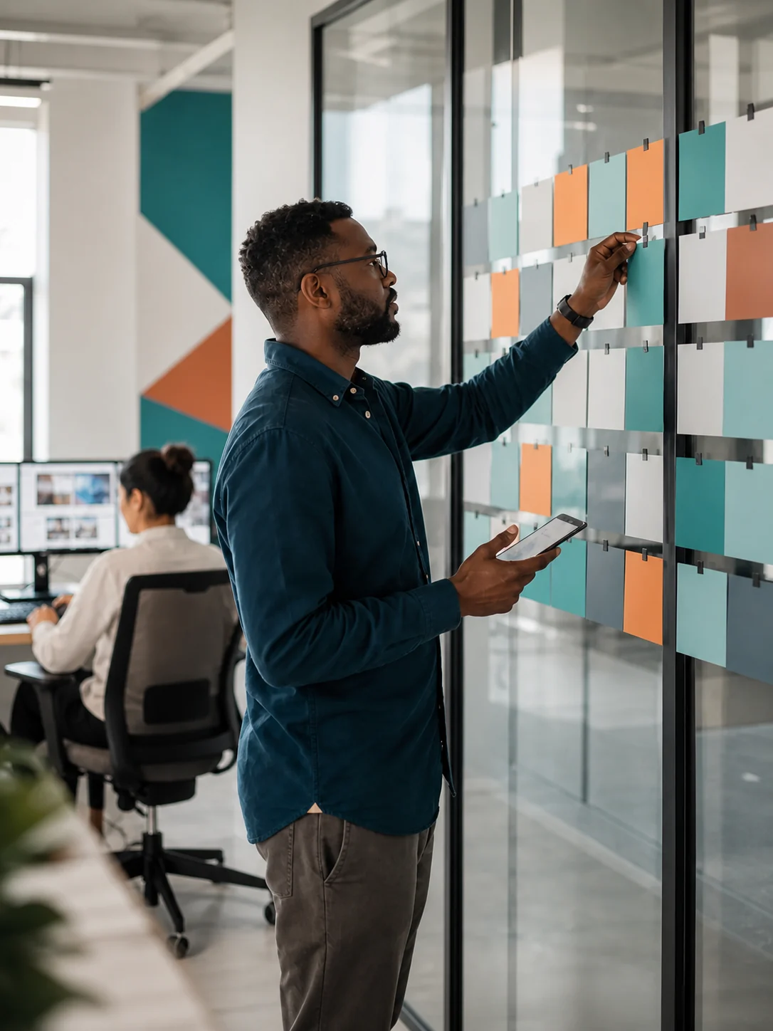 SEO strategist planning a local search campaign